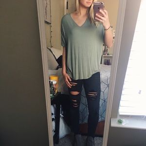 Olive green T-Shirt